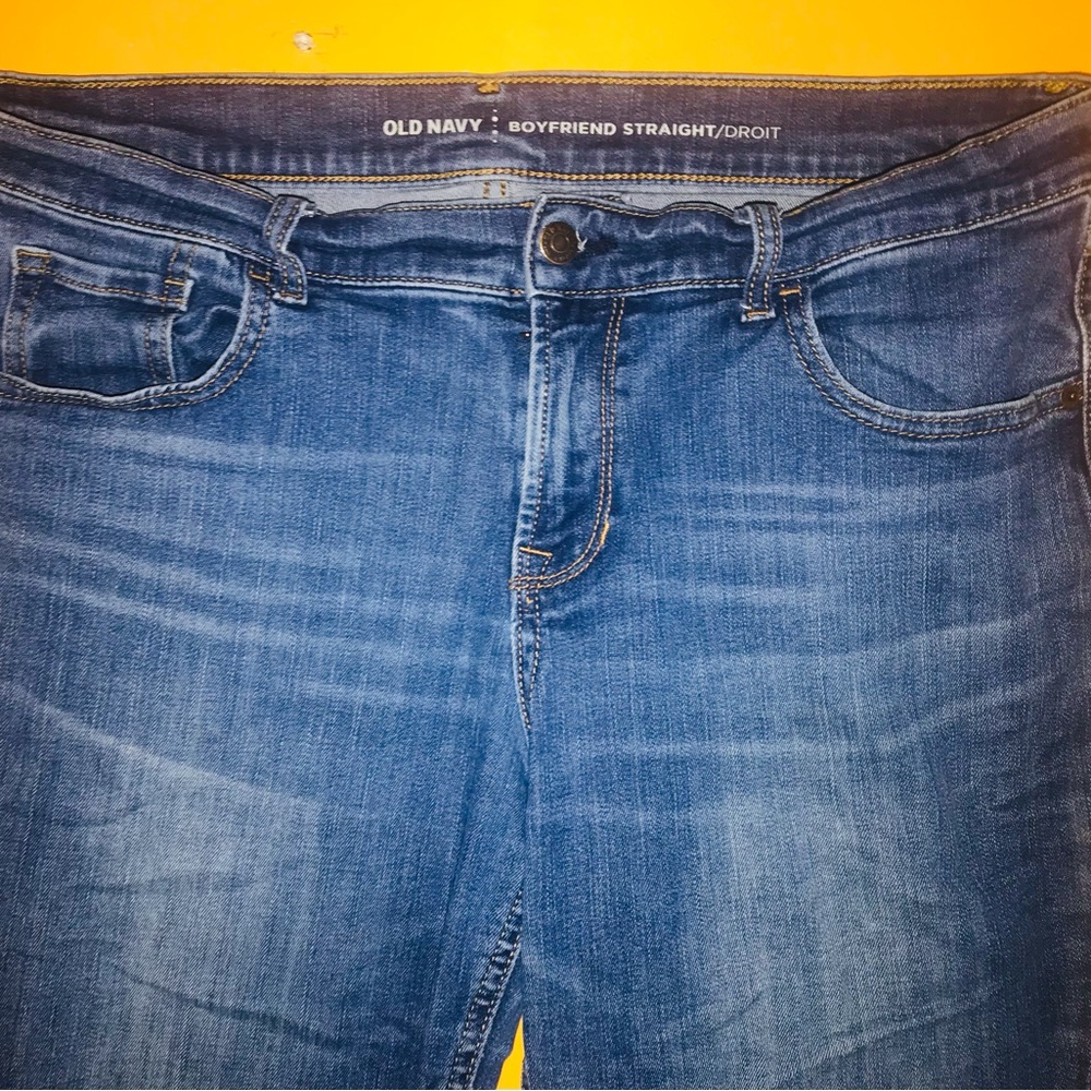 Old Navy Blue Relaxed Jeans with Classic Fit